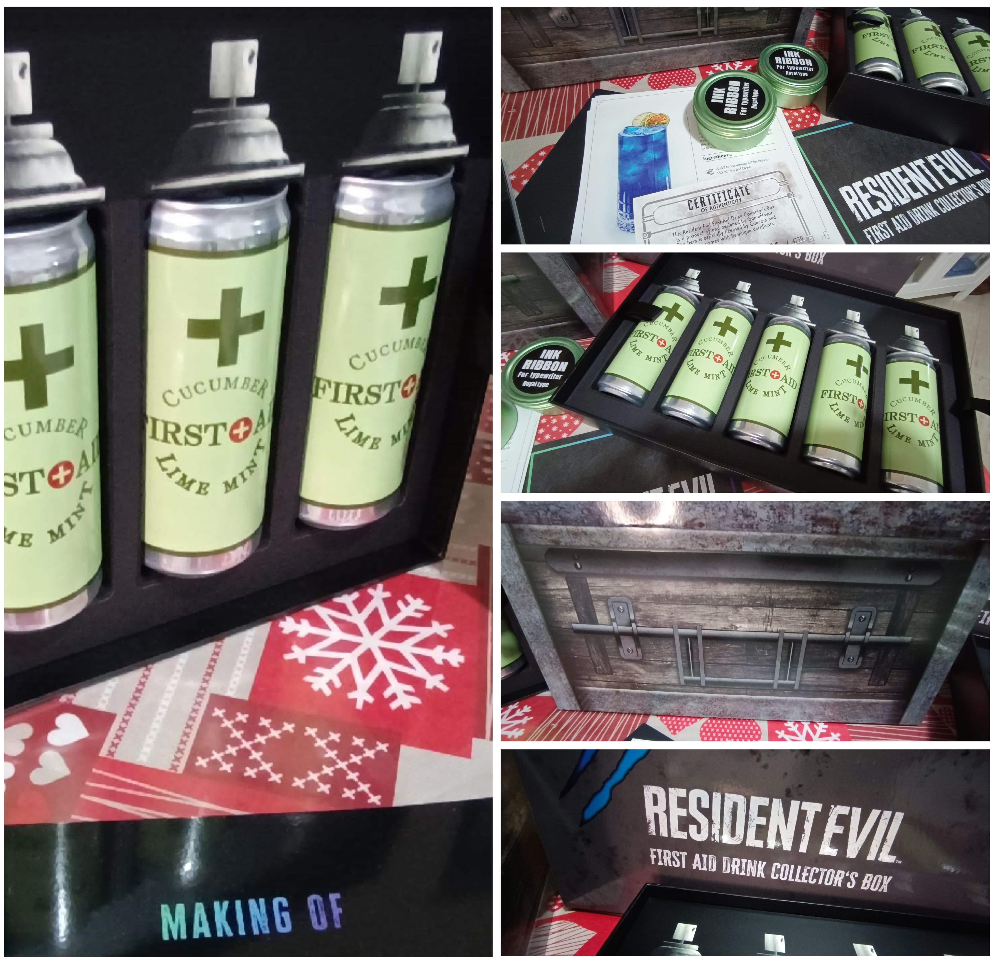 resident evil Resident Evil First Aid Drink Collector